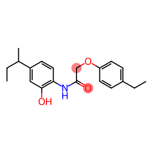 2-[(4-ethylphenyl)oxy]-N-[2-hydroxy-4-(1-methylpropyl)phenyl]acetamide