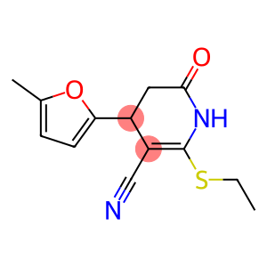 2-(ethylsulfanyl)-4-(5-methyl-2-furyl)-6-oxo-1,4,5,6-tetrahydro-3-pyridinecarbonitrile