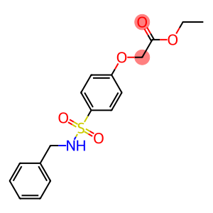 ethyl {4-[(benzylamino)sulfonyl]phenoxy}acetate