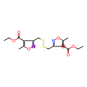 ethyl 3-[({[4-(ethoxycarbonyl)-5-methyl-3-isoxazolyl]methyl}disulfanyl)methyl]-5-methyl-4-isoxazolecarboxylate