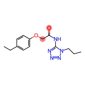 2-(4-ethylphenoxy)-N-(1-propyl-1H-tetraazol-5-yl)acetamide