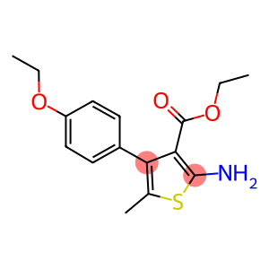 ethyl 2-amino-4-(4-ethoxyphenyl)-5-methyl-3-thiophenecarboxylate