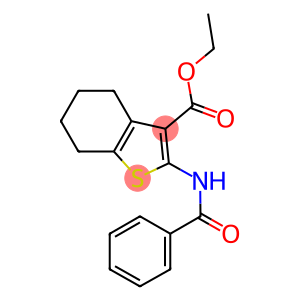 ethyl 2-(benzoylamino)-4,5,6,7-tetrahydro-1-benzothiophene-3-carboxylate