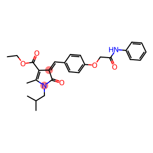 ethyl 4-[4-(2-anilino-2-oxoethoxy)benzylidene]-1-isobutyl-2-methyl-5-oxo-4,5-dihydro-1H-pyrrole-3-carboxylate