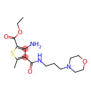 ethyl 3-amino-5-methyl-4-({[3-(4-morpholinyl)propyl]amino}carbonyl)-2-thiophenecarboxylate