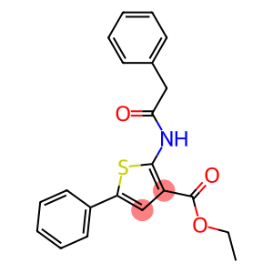 ethyl 5-phenyl-2-[(phenylacetyl)amino]thiophene-3-carboxylate