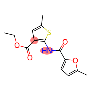 ethyl 5-methyl-2-[(5-methyl-2-furoyl)amino]-3-thiophenecarboxylate