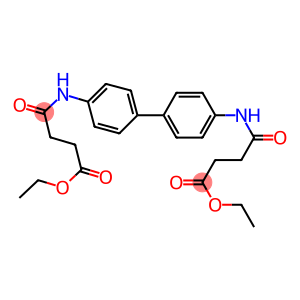 ethyl 4-({4'-[(4-ethoxy-4-oxobutanoyl)amino][1,1'-biphenyl]-4-yl}amino)-4-oxobutanoate