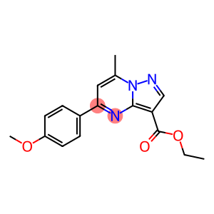 ethyl 5-(4-methoxyphenyl)-7-methylpyrazolo[1,5-a]pyrimidine-3-carboxylate