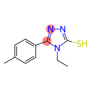 4-ethyl-5-(4-methylphenyl)-2,4-dihydro-3H-1,2,4-triazole-3-thione