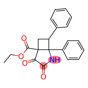 ethyl 3,4-dioxo-1,7-diphenyl-2-azabicyclo[3.2.0]heptane-5-carboxylate