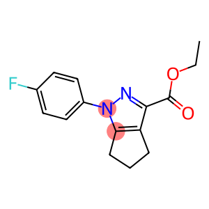 ETHYL 1-(4-FLUOROPHENYL)-1,4,5,6-TETRAHYDROCYCLOPENTA[C]PYRAZOLE-3-CARBOXYLATE