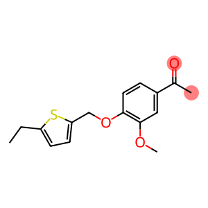 1-{4-[(5-ethylthiophen-2-yl)methoxy]-3-methoxyphenyl}ethan-1-one