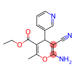 ethyl 6-amino-5-cyano-2-methyl-4-pyridin-3-yl-4H-pyran-3-carboxylate