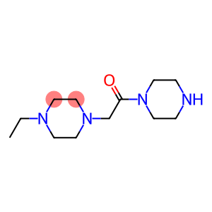 1-ethyl-4-(2-oxo-2-piperazin-1-ylethyl)piperazine