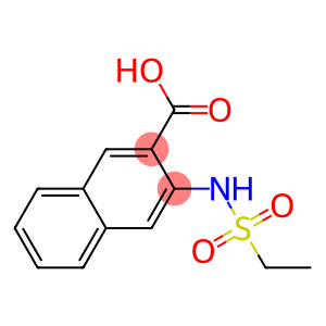 3-[(ethylsulfonyl)amino]-2-naphthoic acid