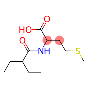 2-(2-ethylbutanamido)-4-(methylsulfanyl)butanoic acid