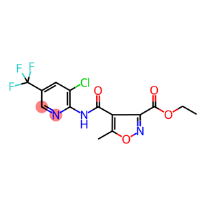 Ethyl 4-({[3-chloro-5-(trifluoromethyl)pyridin-2-yl]amino}carbonyl)-5-methylisoxazole-3-carboxylate 97%
