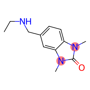 5-((ETHYLAMINO)METHYL)-1,3-DIMETHYL-1,3-DIHYDRO-2H-BENZIMIDAZOL-2-ONE