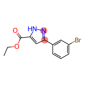 3-(3-溴苯基)-1H-吡唑-5-羧酸乙脂