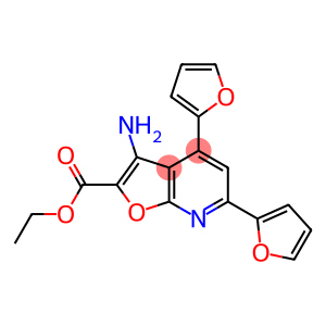 ethyl 3-amino-4,6-di(2-furyl)furo[2,3-b]pyridine-2-carboxylate