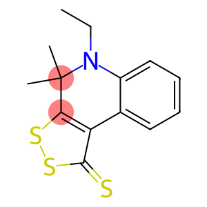 5-ethyl-4,4-dimethyl-4,5-dihydro-1H-[1,2]dithiolo[3,4-c]quinoline-1-thione