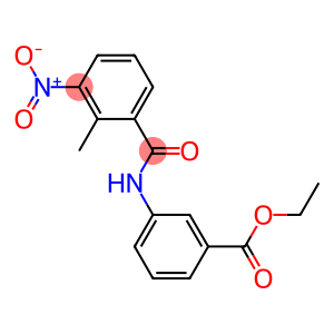 ethyl 3-({3-nitro-2-methylbenzoyl}amino)benzoate