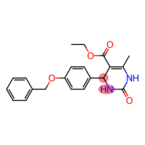 ethyl 6-methyl-2-oxo-4-{4-[(phenylmethyl)oxy]phenyl}-1,2,3,4-tetrahydropyrimidine-5-carboxylate