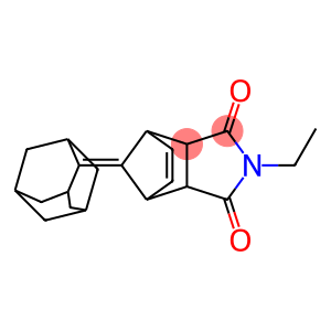 4-ethyl-10-tricyclo[3.3.1.1~3,7~]dec-2-ylidene-4-azatricyclo[5.2.1.0~2,6~]dec-8-ene-3,5-dione