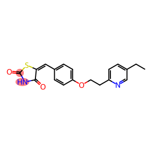 5-[4-[2-(5-Ethyl-2-Pyridyl)Ethoxy]Benzilidene]-2,4-Thiazolidindione