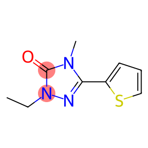 2-Ethyl-4-methyl-5-(2-thienyl)-2H-1,2,4-triazol-3(4H)-one