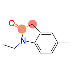 1-Ethyl-5-methyl-1,3-dihydro-2,1-benzisothiazole 2-oxide