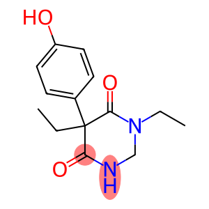 5-Ethyl-5-(4-hydroxyphenyl)-2,5-dihydro-1-ethylpyrimidine-4,6(1H,3H)-dione