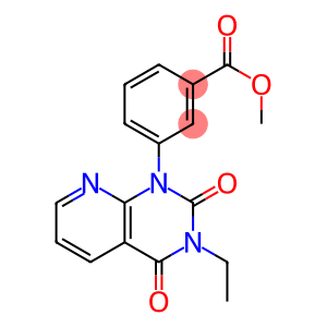 3-[(3-Ethyl-1,2,3,4-tetrahydro-2,4-dioxopyrido[2,3-d]pyrimidin)-1-yl]benzoic acid methyl ester