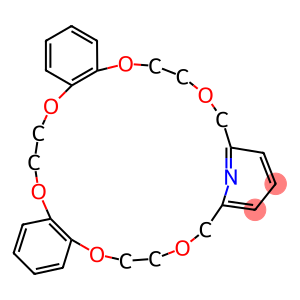 2,6-[[[[Ethylenebisoxybis(2,1-phenylene)]bisoxy]bisethylenebisoxy]bismethylene]pyridine