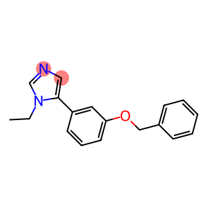 1-Ethyl-5-(3-benzyloxyphenyl)-1H-imidazole