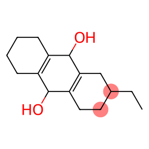 2-Ethyl-1,2,3,4,5,6,7,8,9,10-decahydro-9,10-anthracenediol