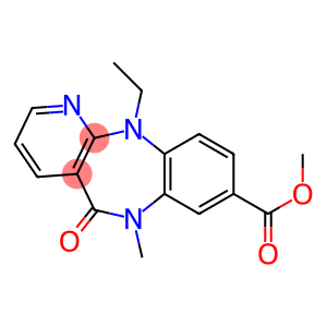 11-Ethyl-6,11-dihydro-6-methyl-5-oxo-5H-pyrido[2,3-b][1,5]benzodiazepine-8-carboxylic acid methyl ester