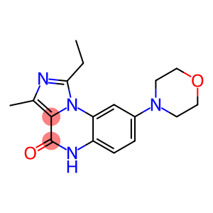 1-Ethyl-3-methyl-8-morpholinoimidazo[1,5-a]quinoxalin-4(5H)-one