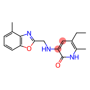 5-Ethyl-6-methyl-3-[[(4-methylbenzoxazol-2-yl)methyl]amino]pyridin-2(1H)-one