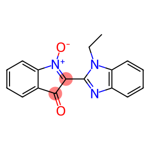 2-(1-Ethyl-1H-benzimidazol-2-yl)-3-oxo-3H-indol-1-ium-1-olate