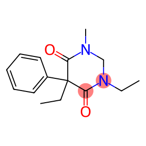 5-Ethyl-5-phenyl-2,5-dihydro-1-methyl-3-ethylpyrimidine-4,6(1H,3H)-dione