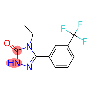 4-Ethyl-5-(3-trifluoromethylphenyl)-2H-1,2,4-triazol-3(4H)-one