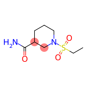 1-(ETHYLSULFONYL)PIPERIDINE-3-CARBOXAMIDE