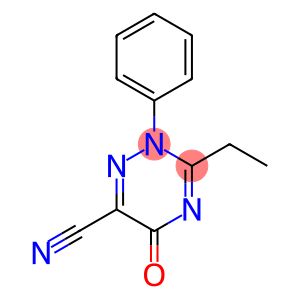 3-ETHYL-5-OXO-2-PHENYL-2,5-DIHYDRO-1,2,4-TRIAZINE-6-CARBONITRILE