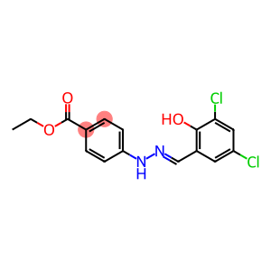 ethyl 4-[2-(3,5-dichloro-2-hydroxybenzylidene)hydrazino]benzoate