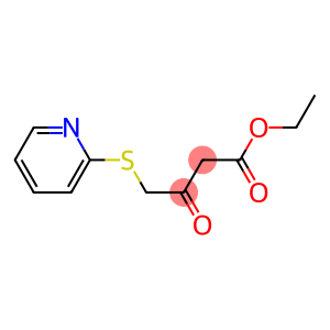 ethyl 3-oxo-4-(2-pyridylthio)butanoate