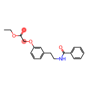 ethyl 2-{3-[2-(benzoylamino)ethyl]phenoxy}acetate