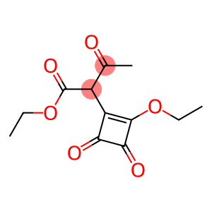 Ethyl 2-(3,4-dioxo-2-ethoxy-1-cyclobutenyl)-3-oxobutanoate