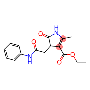 ethyl 4-(2-anilino-2-oxoethyl)-2-methyl-5-oxo-4,5-dihydro-1H-pyrrole-3-carboxylate